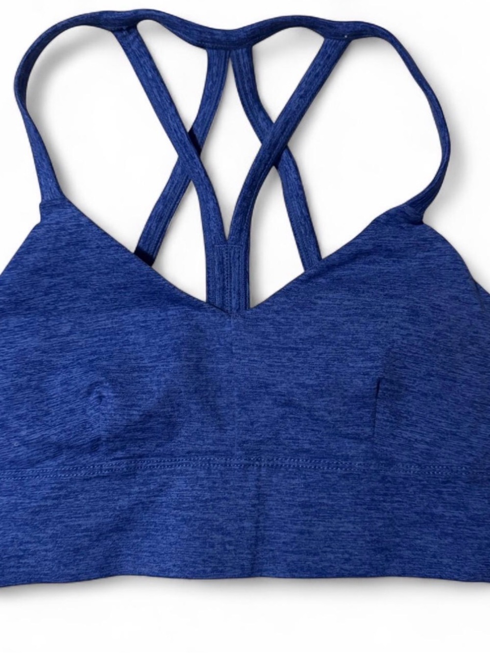 Strappy Sports Bralette in Deep Blue
